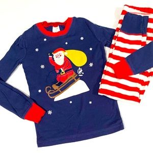 Mini Boden appliqué long Johns size 8 VGUC